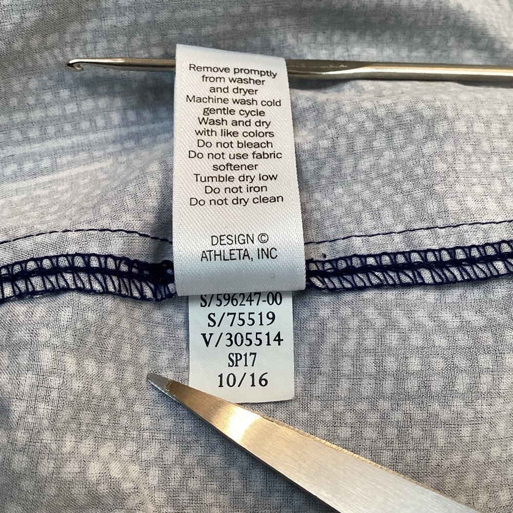 Athleta Skort Navy & White - Picture 12 of 13